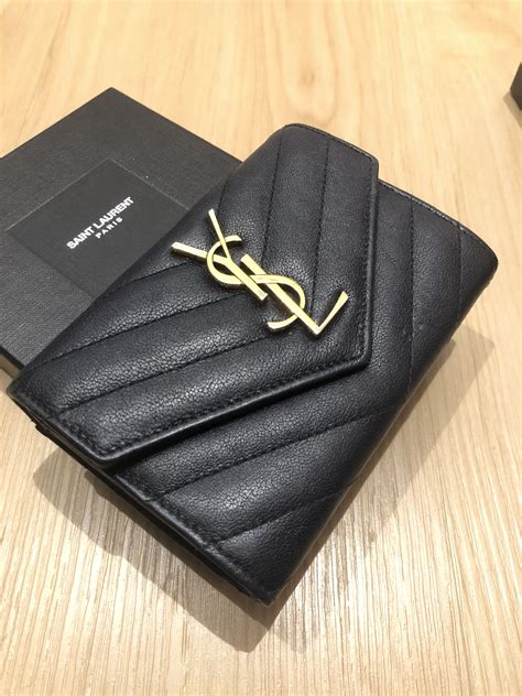 ysl card holder ราคา|farfetch YSL wallet.